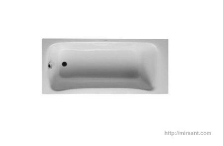 Ванна акриловая Duravit PuraVida 170*75 R