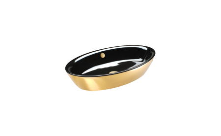 Раковина Catalano Gold&Silver 70х42 черный/золото 170VLNNO