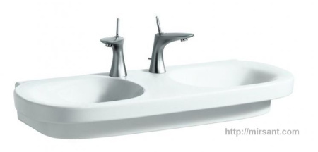 Умывальник Laufen Mimo 1855.3  100 см. двойной