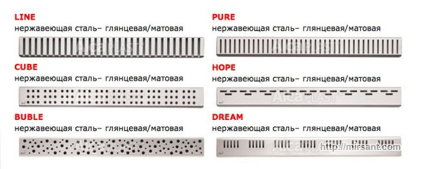 Водоотводящий желоб APZ 1 550