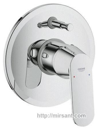 Cмеситель для душа встроенный Grohe Eurosmart Cosmopolitan 32879000 хром.