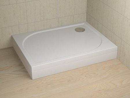 Душевой поддон Radaway Delos D 1000+левая панель (4D17515-03L)