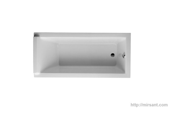 Акриловая ванна Duravit Starck 200*100