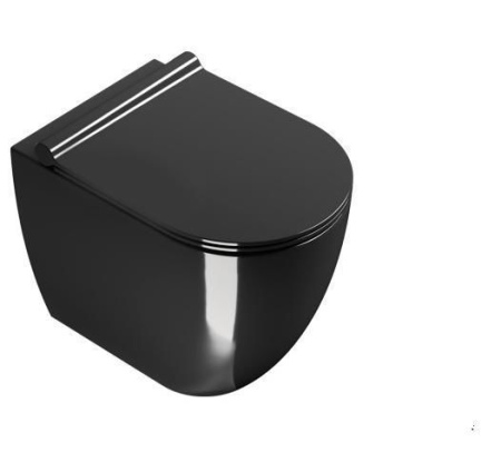 Унитаз Catalano SFERA 35x52 черный глянцевый 1VPC52NE