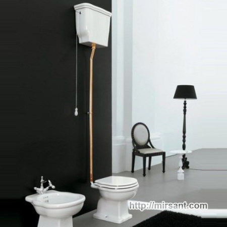 Унитаз Hermitage HEV002+HEC004+HEA005+HEA006 || 