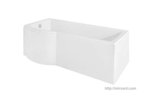 Ванна акриловая асимметричная Inspiro 150х70 L/R