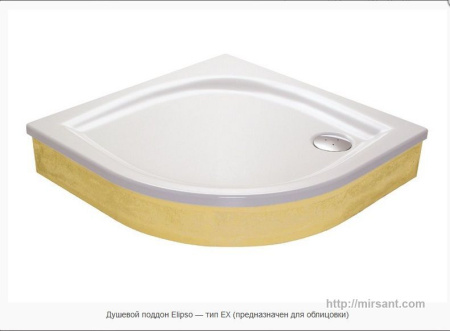 Поддон душевой Ravak Elipso EX A224401310  80*80