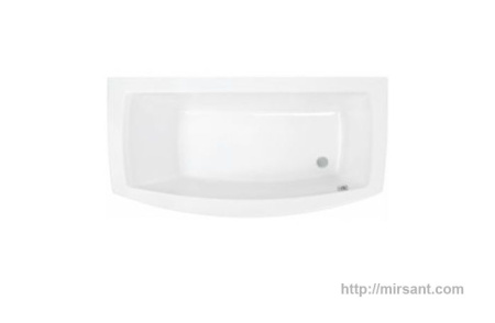 Акриловая ванна Pool Spa Quarza 180*90 на каркасе || 