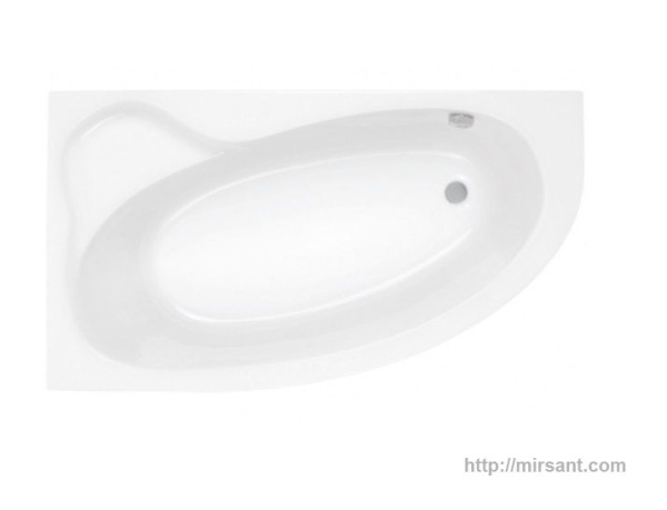 Акриловая ванна Pool Spa Nimfa 160*90 L