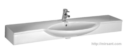 Умывальник Laufen Palace 1170.4  120 см. || 